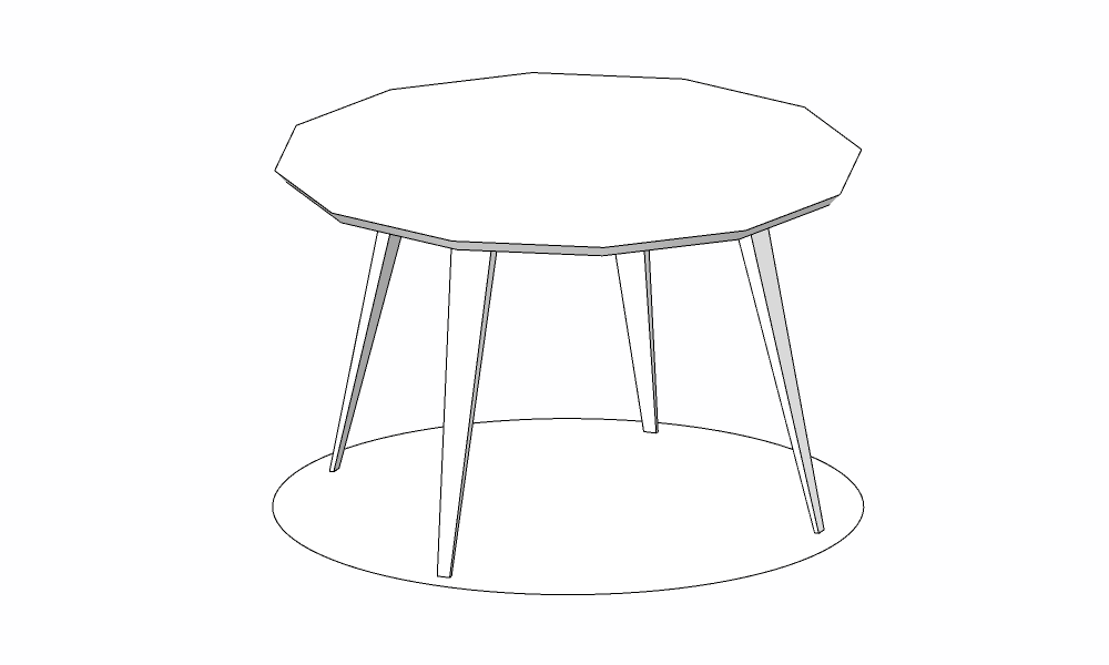 简模_餐桌18