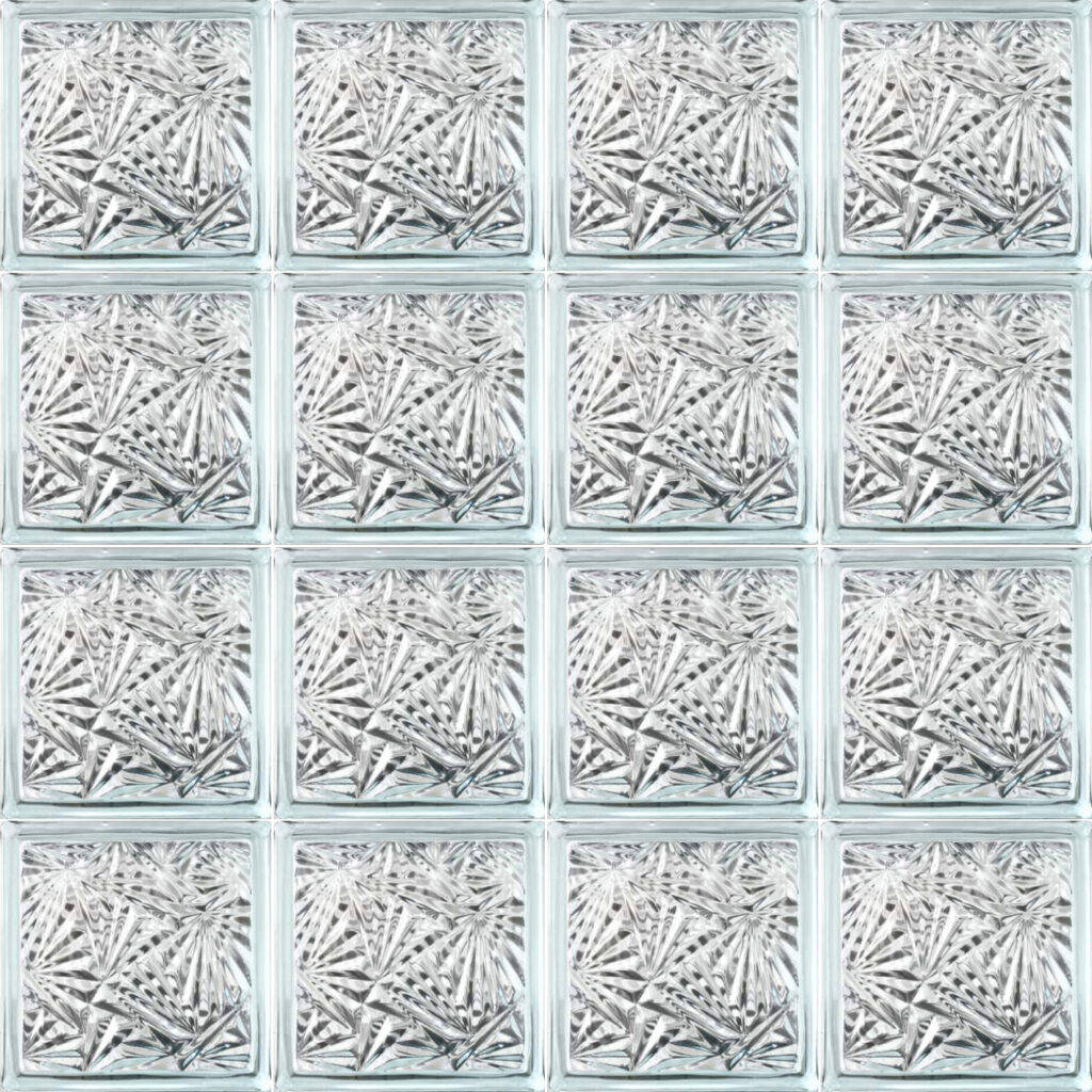 高清花纹玻璃砖贴图